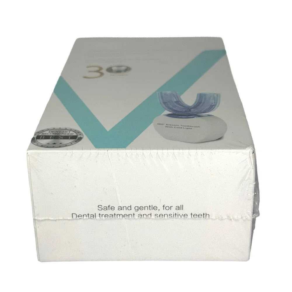 360 Electric Toothbrush U-Shaped 30 Second Automatic Whitening Waterproof New